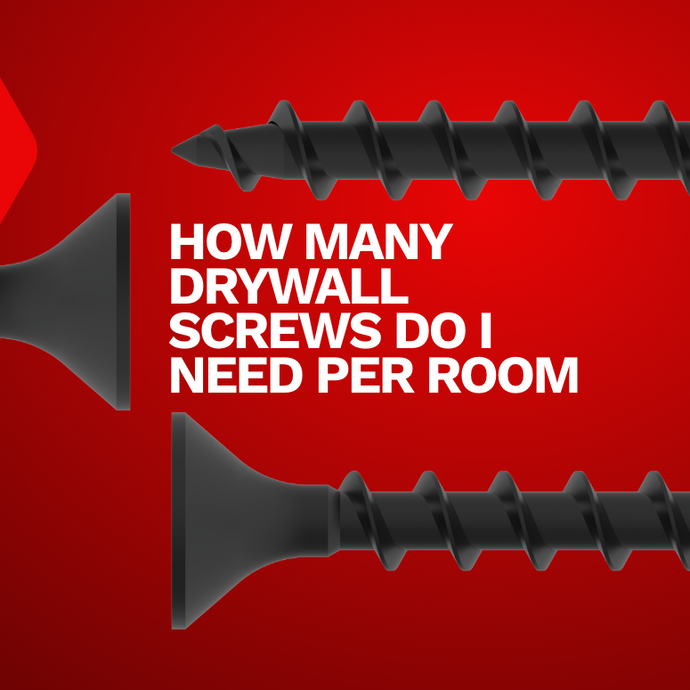 How Many Drywall Screws Do I Need Per Room?