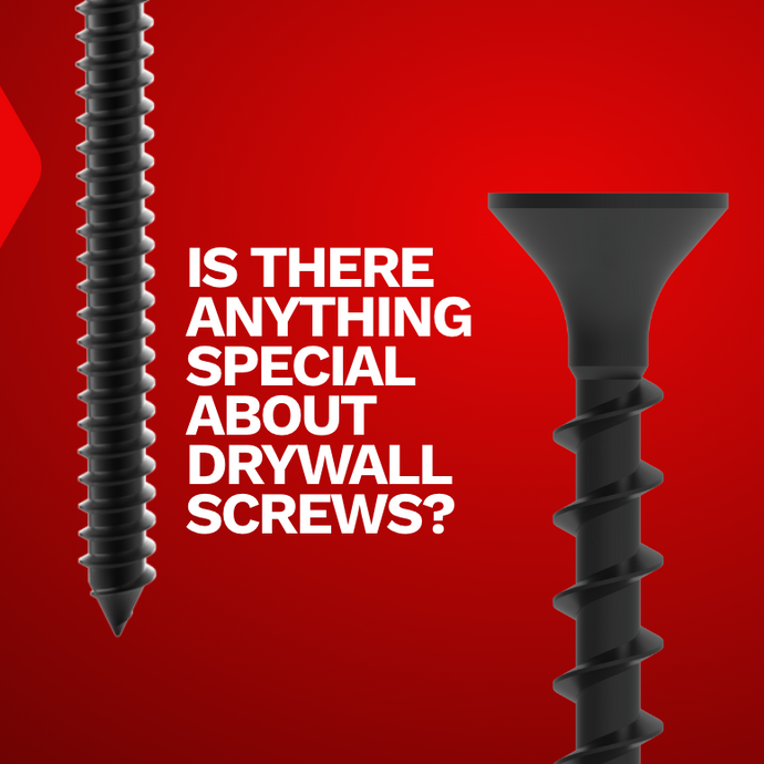 Is there anything special about drywall screws?
